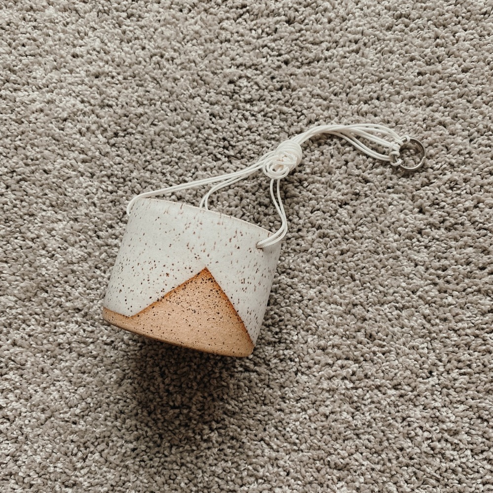 mini hanging plant pot